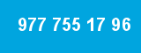 977 755 17 96 977 755 17 96